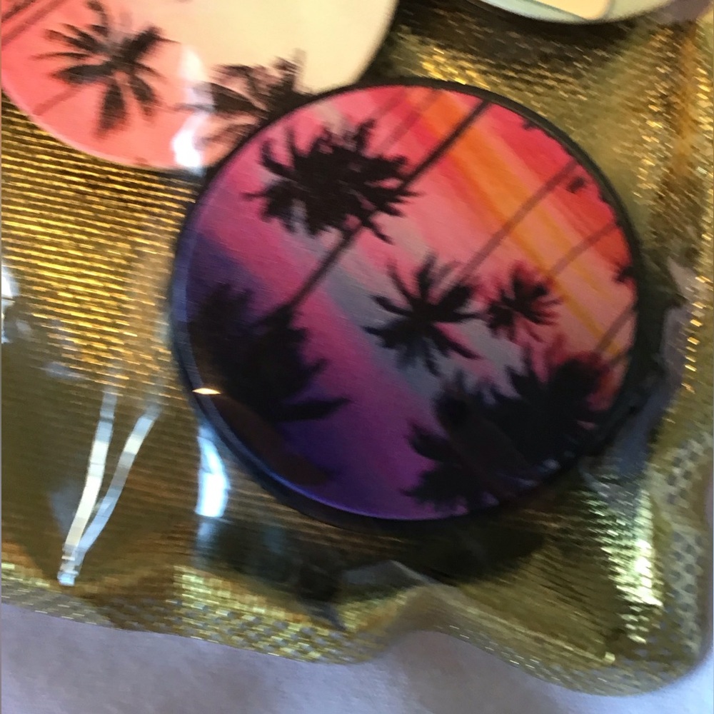 Palm Tree Phone Grip Set - Multicolor - Picture 2 of 4